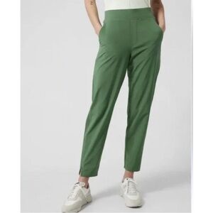 ATHLETA | brooklyn ankle pant green 
size 4p